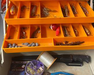 Tackle Box and Gear