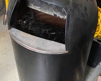 Metal Trash Can