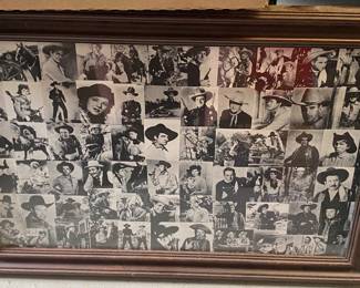 Western TV Themed Wall Hanging