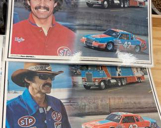 Vintage Richard Petty Placemats