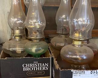 Assorted Oil Lamps 