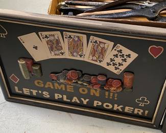 Poker Themed Wall Art
