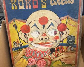 Vintage Koko's Circus Book