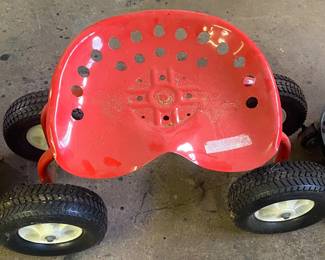 Rolling Garden Seat