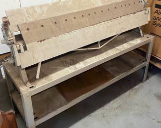 Enco Sheet Metal Pan and Box Brake