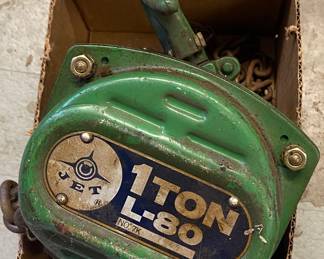 Jet 1 Ton L-80 Hoist