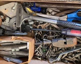 Assorted Hardware and Tools