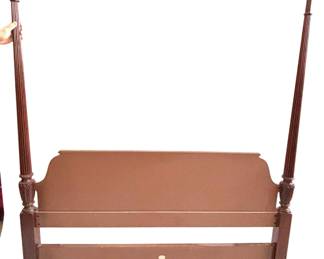 Lot 747 Baker Mahogany Queen Bed