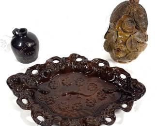 Lot 264 Advertising Jug and Bennington Stoneware