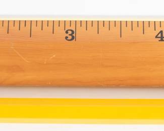 Lot 603 Pop Art Pencil and ruler