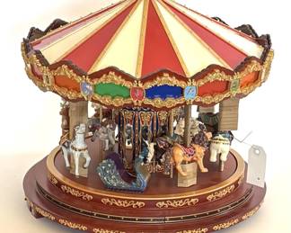 Lot 631 Mr. Christmas Royal Marquee Carousel