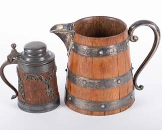 Lot 353 St. Louis Silver Stein Pitcher