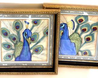 Lot 222 Pair Watercolors