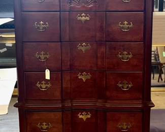 Lot 592 Queen Anne Design Highboy