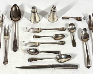 Lot 366 Sterling Silver Table Objects