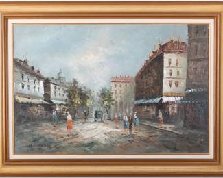 Lot 713 H. Burnett, Oil