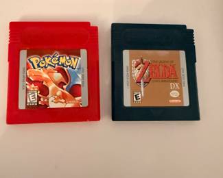 Gameboy Color Games Pokémon, Zelda DX 