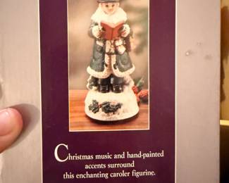Classic Treasures Musical Christmas Caroler 