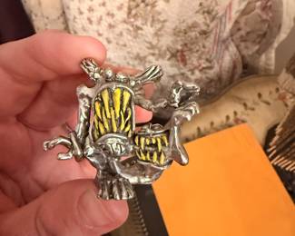 1980's Hudson Bitan Byte Pewter Gremlin