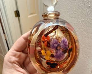 Roger Gandelman's Flower and Vine Perfume Bottle