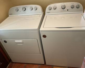 Whirlpool washer & dryer