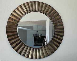 Large metal mirror-37”
