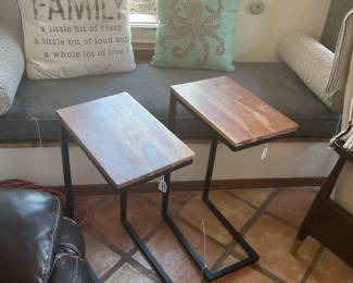 2 small matching side tables-10x16x26