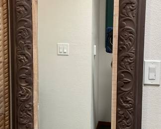Large metal mirror-28x59