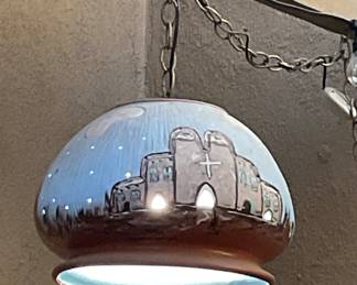 Southwestern hanging lamp