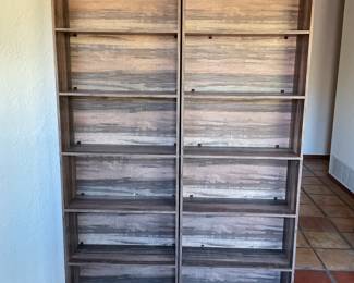 2 bookshelves-23x10x70