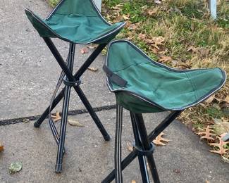 portable chairs $5 for both