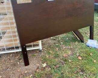 complete bed frame, $15