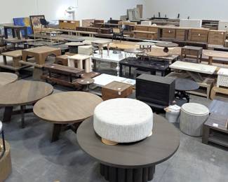 Hundreds of Furniture, Dining tables, Accent Chairs, Sofas, Sideboards, Coffee Tables and unique one-of-a kind pieces!