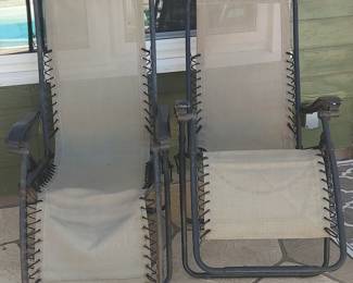 Pair of Zero Gravity Chairs $20