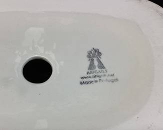 ABIGAILS, GABRIEL PAINTED HEAD VASE, 16in H NO SHIPPING PICKUP ONLY