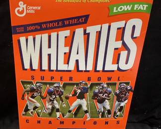 1997 WHEATIES DENVER BRONCOS SUPER BOWL CHAMPIONS, UNOPENED