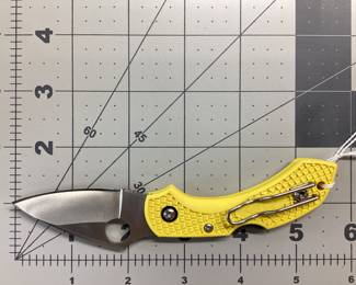 SPYDERCO H1 DRAGONFLY DRAGONFLY SALT WITH 2.28 INCH MYODO H1 BLADE