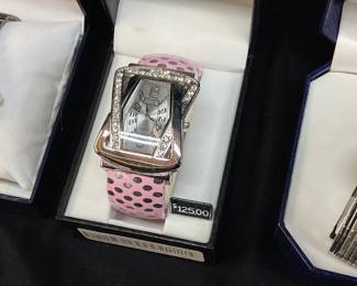 (5) ASSORTED WATCHES, GENEVA, MARCO MAX, PERSIO & & PURITAN