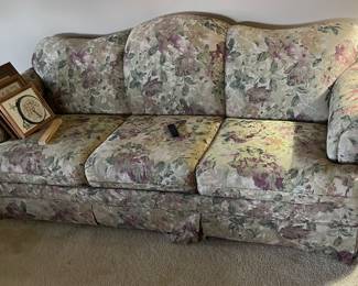 Floral couch