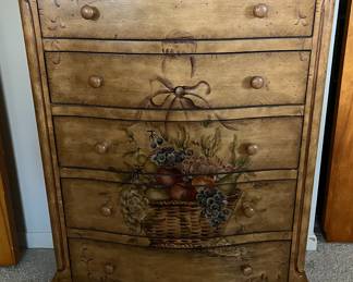 Five drawer dresser