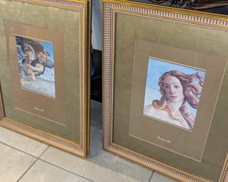 Assorted paintings, framed and in excellent condition, ready to hang. Many are signed and/or limited edition prints. Unique landscapes, portraits, still art, and abstract images. Ornate and simple frames, some textured, some include glass covering.