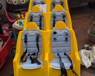 Bye Bye Buggy kid wagon with seatbelts. NEW, CLEAN, includes user manual