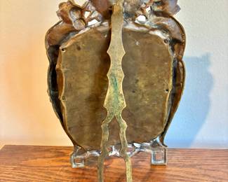 Vintage French Bronze Picture Frame - Missing Glass