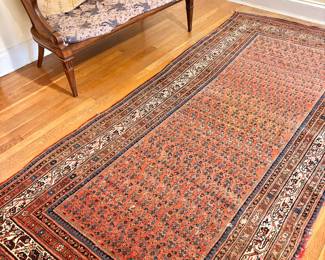 Vintage Persian Saraband Style Oriental Rug