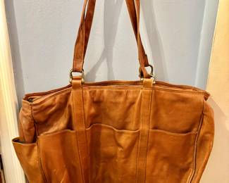 Vintage Leather Tote