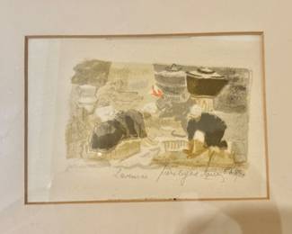 Original Signed Art - French