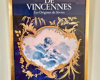 Professionally Framed Porcelaines de Vincennes: Les Origines de Sèvres Poster