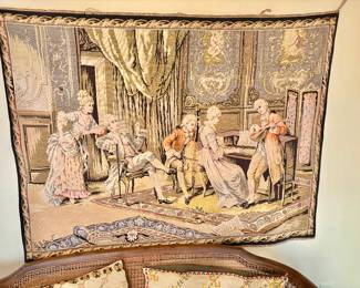 Vintage French-Style Wall Tapestry
