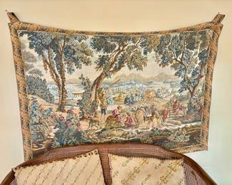 Vintage French-Style Wall Tapestry