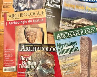 Vintage Arhcheology Magazines